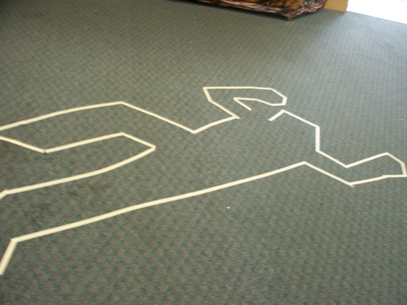 Zombie Prom - Body Outline